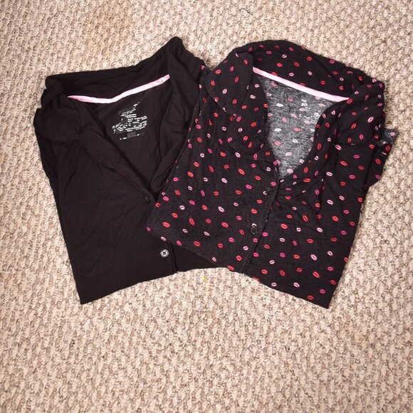Lot of 2 Joyspun Pajama Tops Women's Size 2XL - Picture 1 of 7